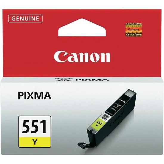 Canon CLI-551Y, rumena