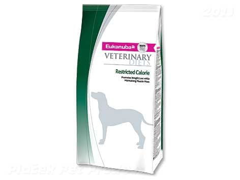 Eukanuba veterinarska nizkokalorična dieta za pse s prekomerno težo Restricted Calorie, 1 kg