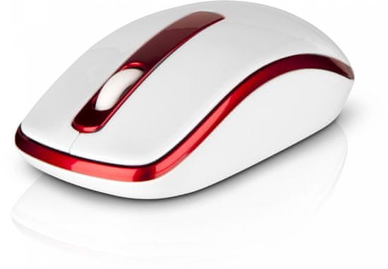 Speedlink miška Snappy MX Wireless, belo-rdeča (SL-6340-WTRD)