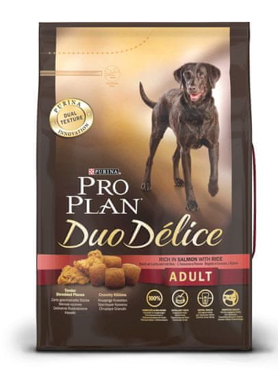 Purina hrana za pse Adult Duo Délice, losos, 10 kg
