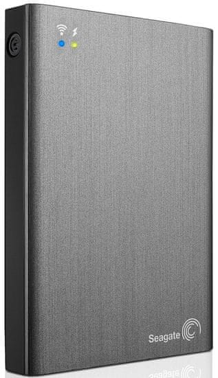 Seagate 2,5" brezžični zunanji trdi disk Wireless Plus 1 TB, USB 3.0, WiFi, črn (STCK1000200)