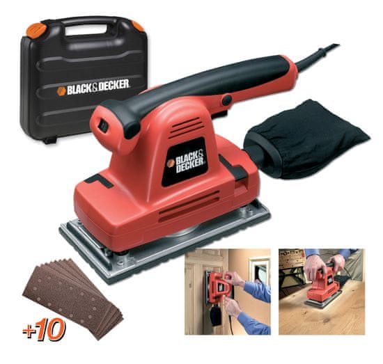 Black+Decker vibracijski brusilnik KA274EKA