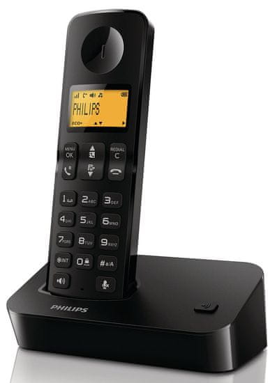 Philips brezvrvični telefon D2001B/53