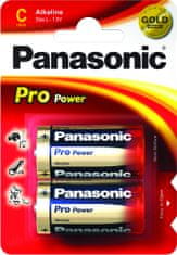 Panasonic baterija Pro Power Gold LR14PPG/2BP, 2 kosa