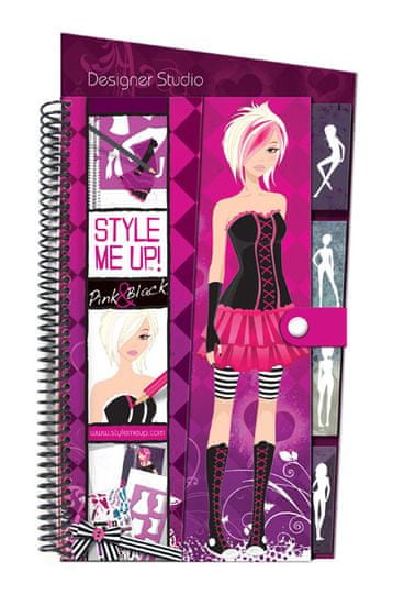 Wooky Skicirka Style me up! Pink & črna moda
