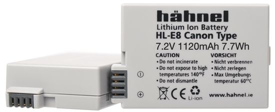 Hähnel baterija LP-E8 Canon (HL-E8)