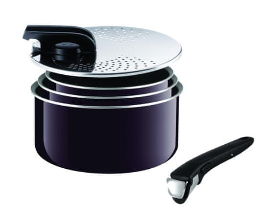 Tefal set posode Enamel Ingenio, 5-delni, L4709752