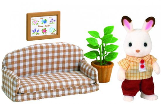 Sylvanian Families Pohištvo za zajčke - Očka na kavču 2201