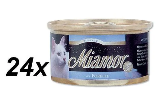 Finnern pašteta za mačke Miamor, potrv, 24 x 85 g