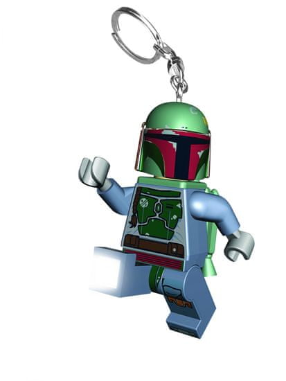 LEGO Star Wars - Boba Fett obesek za ključe z led lučjo