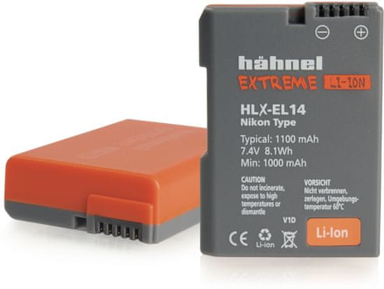 Hähnel baterija HLX-EL14 Extreme za Nikon (EN-EL14)