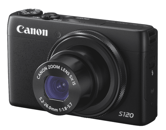 Canon fotoaparat PowerShot S120 črn - Odprta embalaža