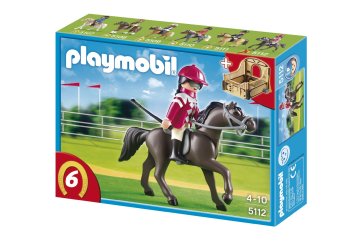 Playmobil arabski dirkalni konj 5112
