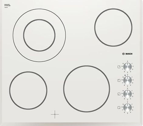 Bosch steklokeramična kuhalna plošča PKF659C17E