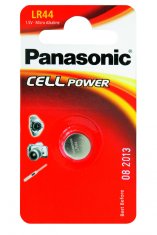 Panasonic baterija Alkaline LR44L, 1 kos