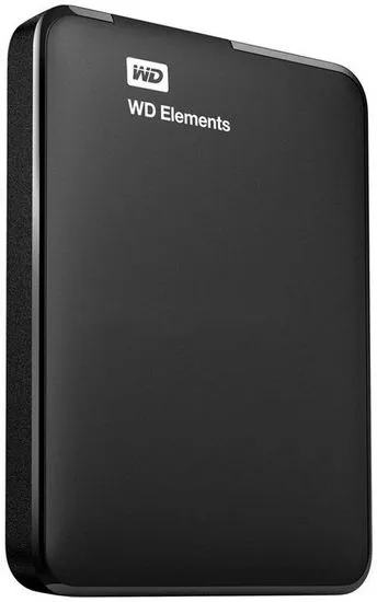 Western Digital 2,5 zunanji trdi disk Elements Portable 1TB, USB 3.0 (WDBUZG0010BBK-EESN)