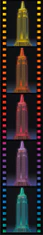 Ravensburger 3D sestavljanka Empire State Building ponoči, 216 kosov