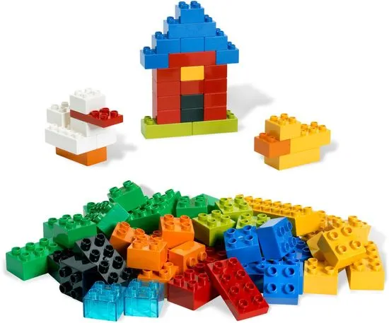 LEGO Duplo 6176 Osnovne kocke, luksuzna škatla, 80 kosov