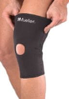 Mueller kolenska manšeta, neopren (434), odprta pogačica, črna, S - Odprta embalaža