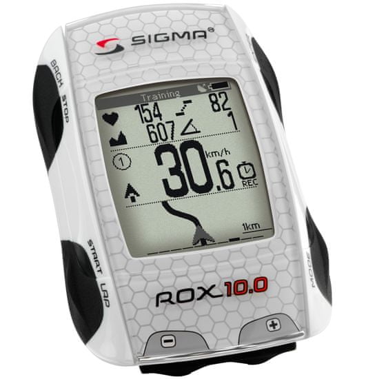 Sigma kolesarski števec ROX 10.0 GPS SET