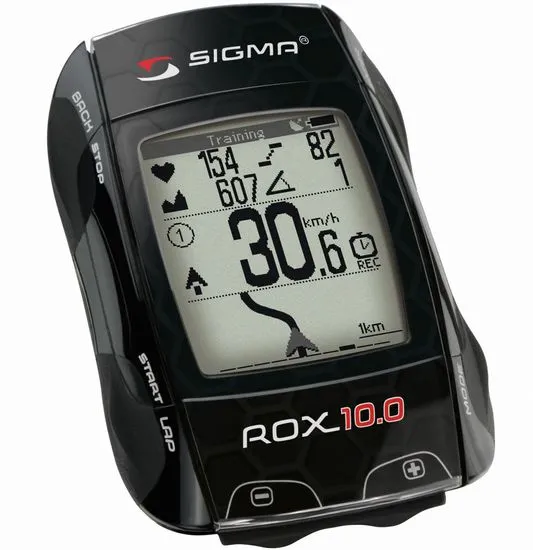 Sigma kolesarski števec ROX 10.0 GPS SET