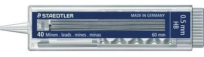 Staedtler Mine za svinčnike Mars micro 05-HB, 40 minic