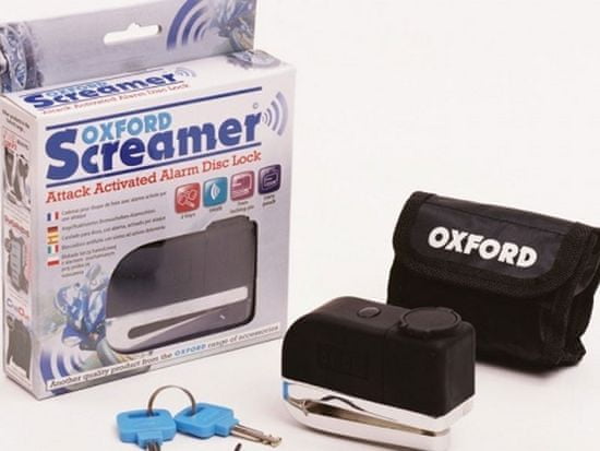 Oxford Disk ključavnica z alarmom Screamer