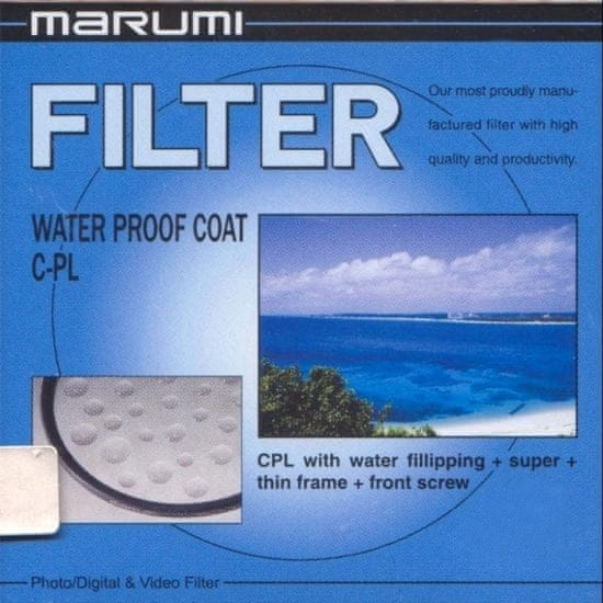 Marumi Filter CPL z vodoodbojnim premazom (WPCPL) - 55mm