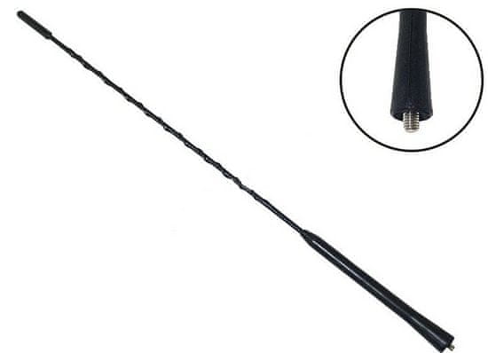 CarPoint nastavek antene 40 cm, 5 mm, črn