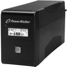BlueWalker Brezprekinitveno napajanje UPS PowerWalker Line-Interactive VI 850 LCD