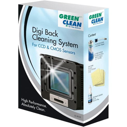 Green Clean Set za čiščenje SC-8000 Digi Back