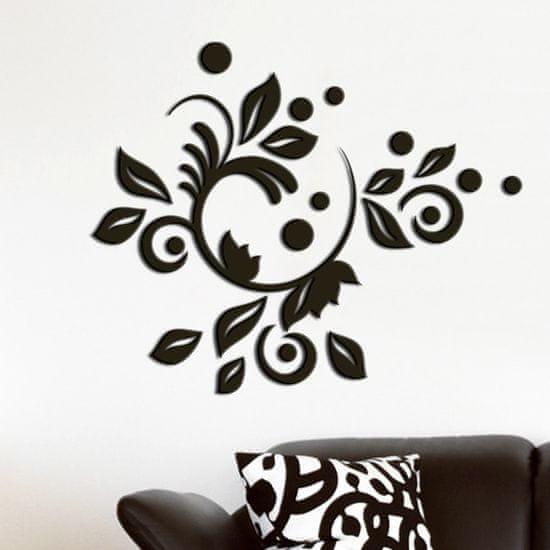 Crearreda Stenska dekorativna nalepka, romantični dekor 3D