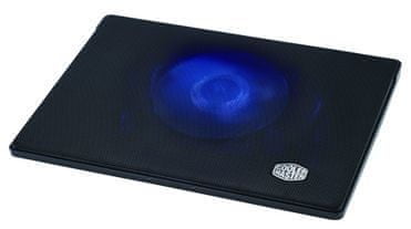 Cooler Master Hladilnik za prenosnik Cooler Master NotePal I300 Blue (R9-NBC-300L-GP), črn