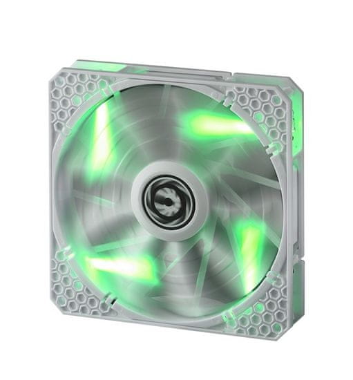 BitFenix Ventilator za ohišje Spectre PRO, 140 mm, belo-zelen