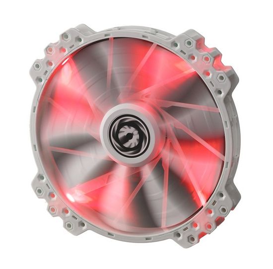 BitFenix Ventilator za ohišje Spectre PRO, 200 mm, belo-rdeč