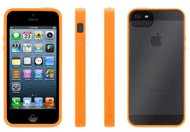 Griffin Ohišje Reveal za iPhone 5, oranžno