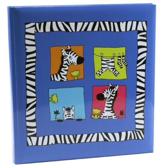 Goldbuch Foto album Crazy Animals, 30 x 31 cm, 60-stranski, zebra