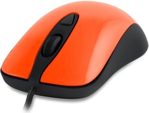 SteelSeries Miška Kinzu V2, oranžna