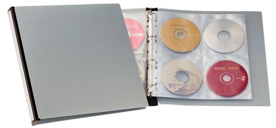 Durable album za CD/DVD medije Durable, srebrn (5277)