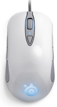 SteelSeries Miška Sensei RAW Frost Blue, belo-siva