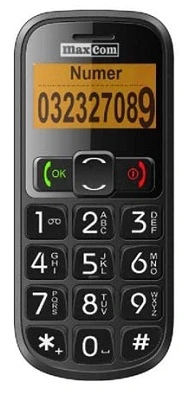 MaxCom GSM telefon za starejše MM431BB