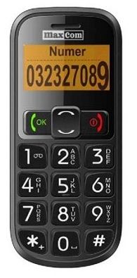 MaxCom GSM telefon za starejše MM431BB - Odprta embalaža