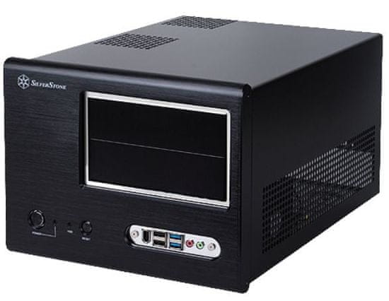 Silverstone ohišje Sugo SST-SG01B-F USB 3.0 F-Version, brez napajalnika, črno