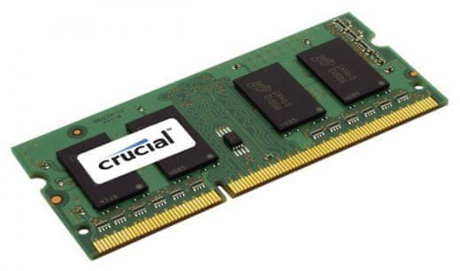 Crucial Pomnilnik (RAM) PC3-8500 DDR3 (SO-DIMM) 2 GB 1066 MHz (CT2G3S1067MCEU)