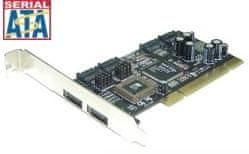 ST Lab Krmilnik PCI 4x + 2x SATA RAID