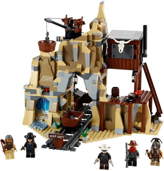 LEGO The Lone Ranger 79110 Obračun pri rudniku srebra