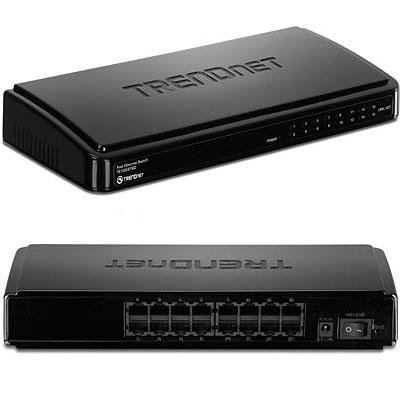 TrendNet Switch TRENDnet TE100-S16D, 16-portni