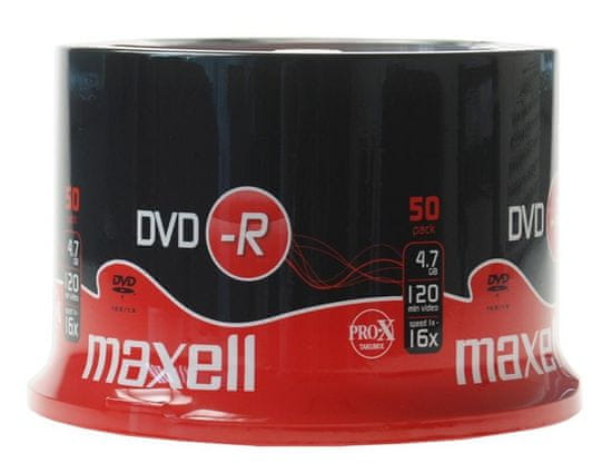 Maxell DVD-R medij 4,7GB 16X 50 na osi
