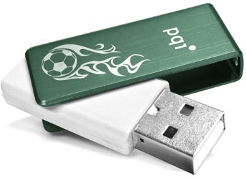 PQI Prenosni USB disk U262 16 GB, kovinsko ohišje, zelen