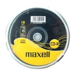 Maxell CD-R medij 700MB XL 52x, 10 na osi